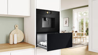 Bosch BID7101B1B Series 8 built-in 29cm warming drawer in Black