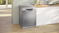 Bosch Series 4 SMS4EKI06G freestanding 60cm dishwasher in Brushed Steel