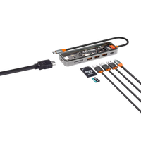 Canyon 7 PORT USB-C HUB DS-13 | CNS - TDS13 Canyon USB Hub Euronics Ireland