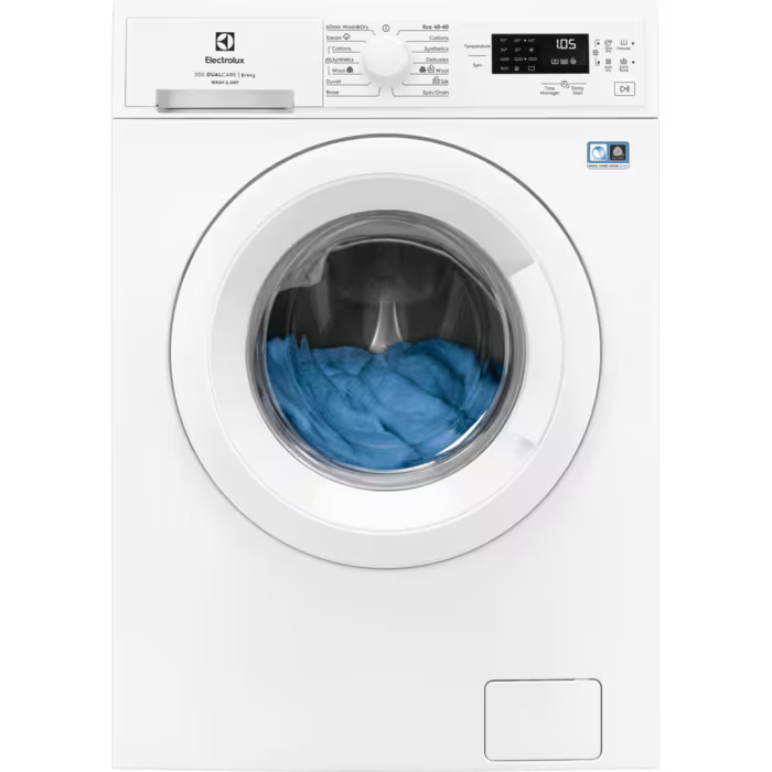 ELECTROLUX DUALCARE WASH AND DRY INSTRUCTIONS visual data 8