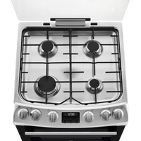 Electrolux 60 cm Double Oven Gas Cooker | LKG615110X