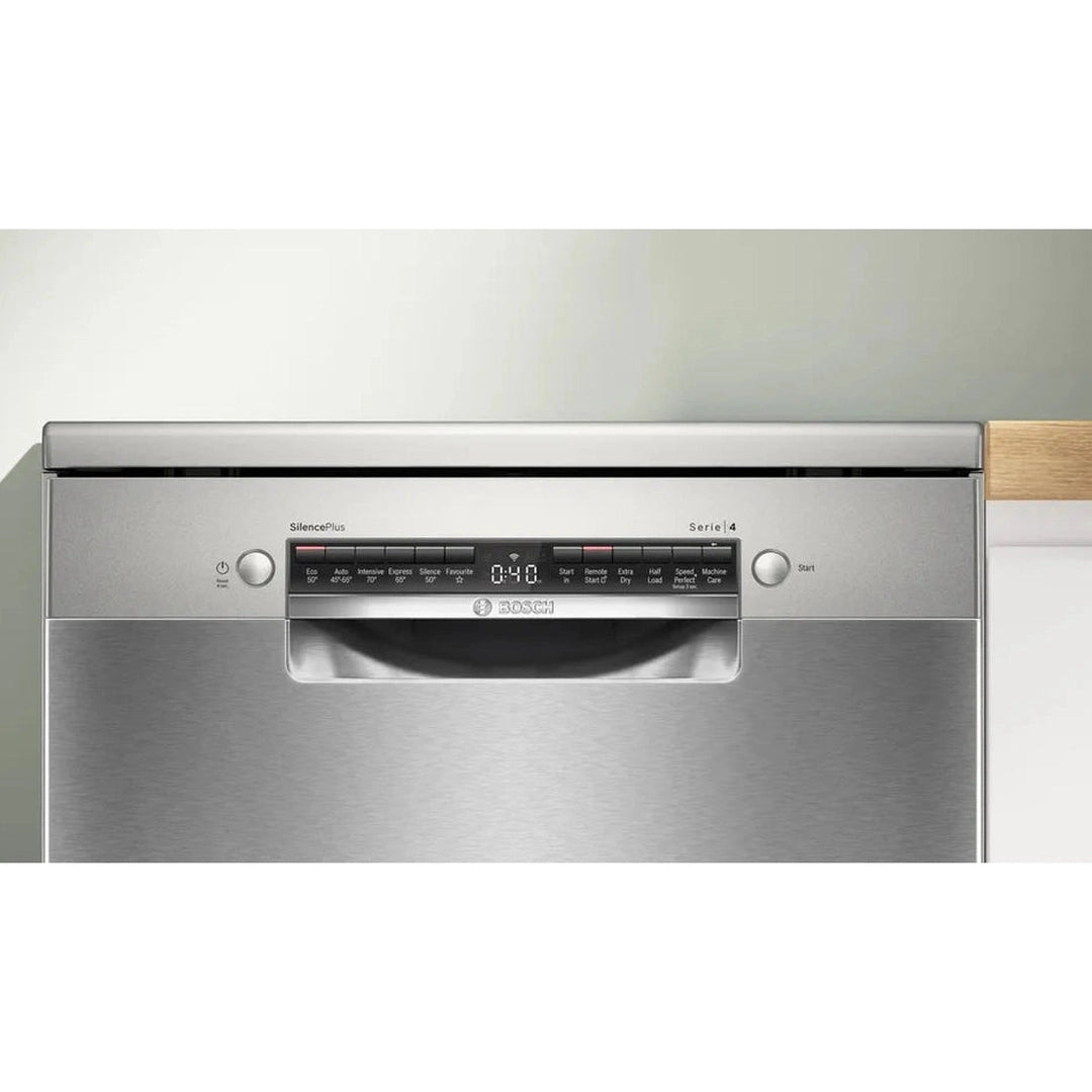 Bosch Series 4 14 Place Freestanding Smart Dishwasher | SMS4EMI06G Bosch Dishwasher Euronics Ireland