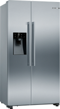 Bosch Series 6 KAD93AIERG American Side by Side Fridge Freezer in Stainless Steel
