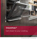 NEFF N50 Slide&Hide built-in single oven B4ACF1AN0B in Stainless Steel