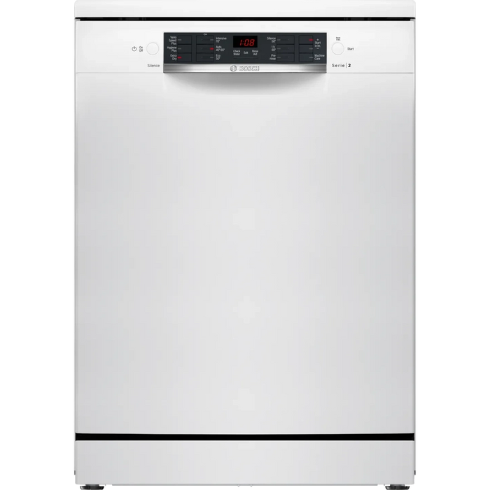 Bosch Series 2 free-standing dishwasher 60 cm White | SMS26AW08G