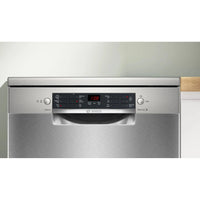 Bosch Series 2 free-standing dishwasher 60 cm Brushed steel anti-fingerprint | SMS26AI08G Bosch Dishwasher Euronics Ireland