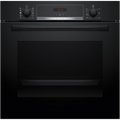 Bosch Series 4 Built-in oven with added steam function 60 x 60 cm Black | HQA534BB3B Bosch Oven Euronics Ireland