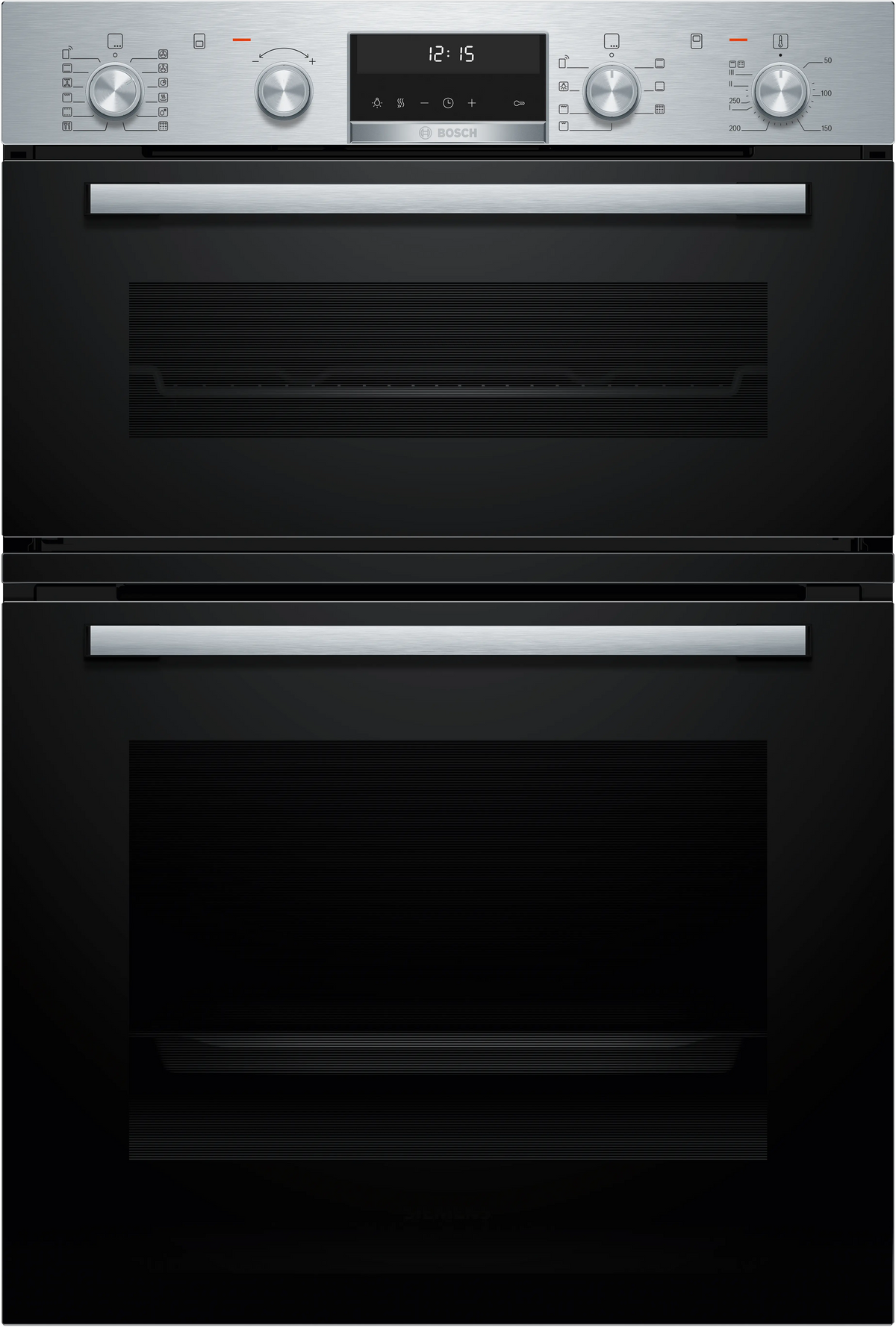 Bosch Series 6 MBA578BS7B Built-In Double Oven with Pyrolytic Cleaning in Stainless Steel