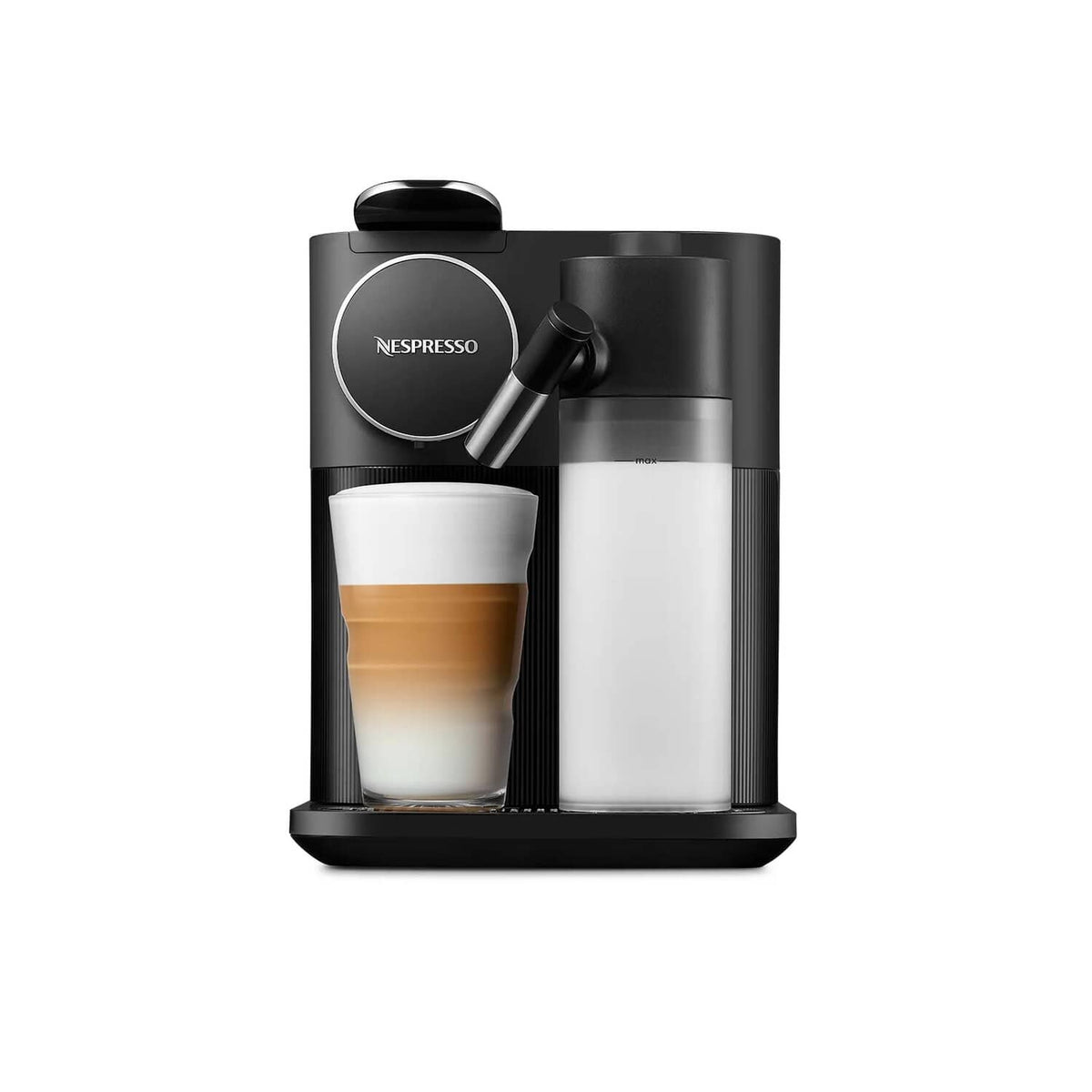 De'Longhi Nespresso Gran Lattissima Coffee Machine - Black - front view