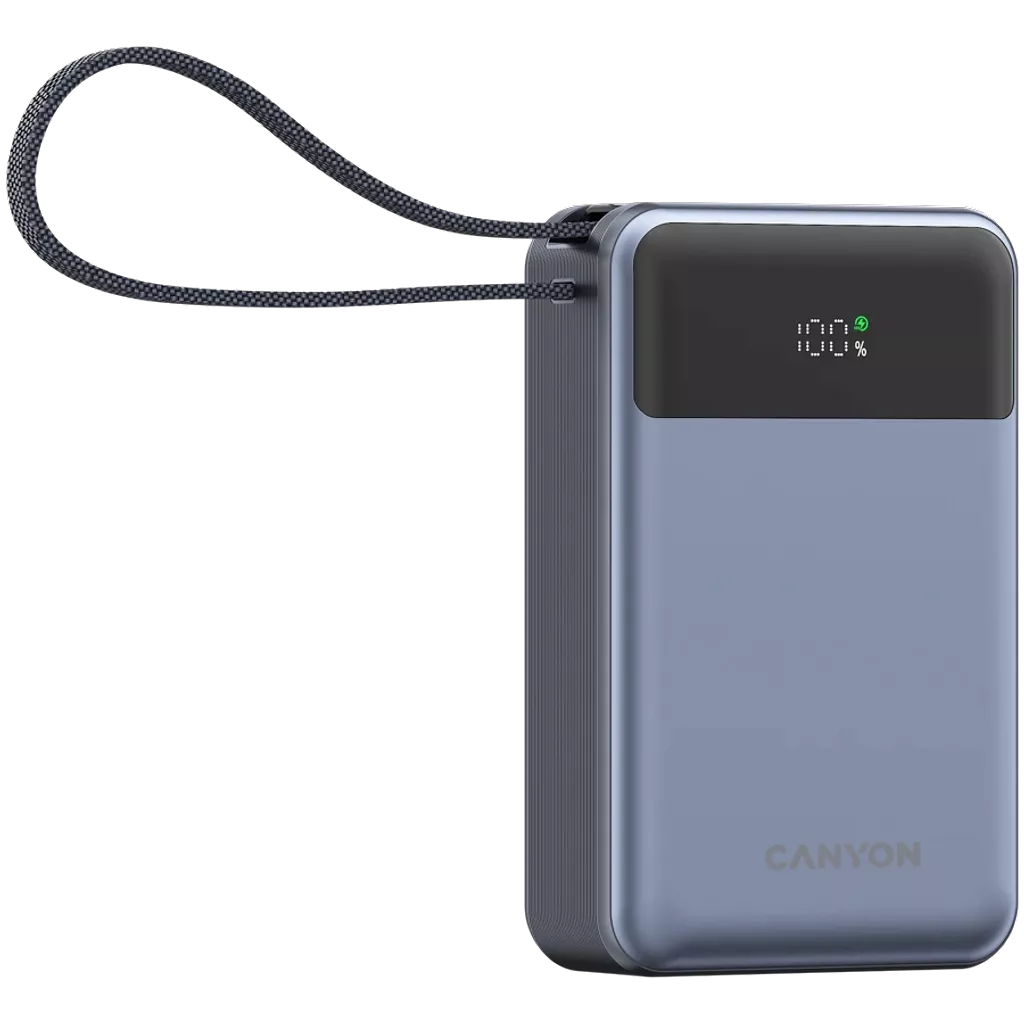 Canyon Power Bank OnPower PB-600 20,000mAh | CNS-CPB600DG Canyon Powerbank Euronics Ireland
