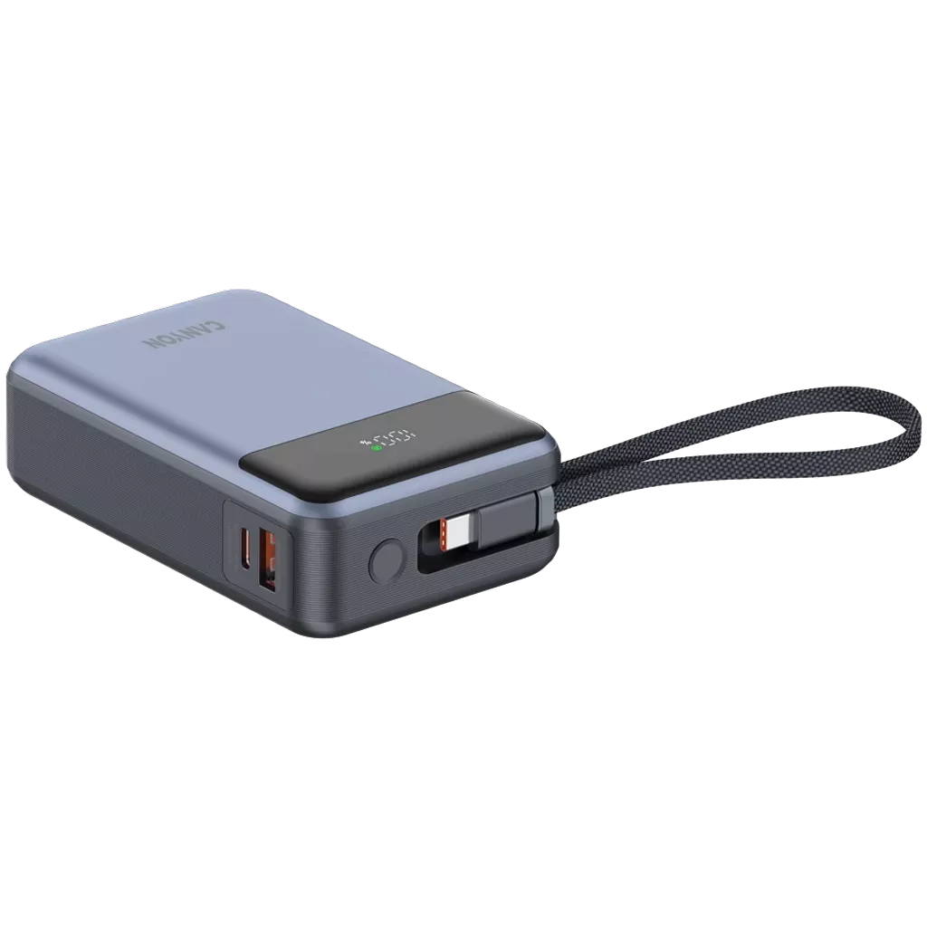 Canyon Power Bank OnPower PB-600 20,000mAh | CNS-CPB600DG Canyon Powerbank Euronics Ireland