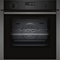 NEFF N50 B6ACH7AG7B Slide&Hide pyrolytic single oven in Graphite-Grey