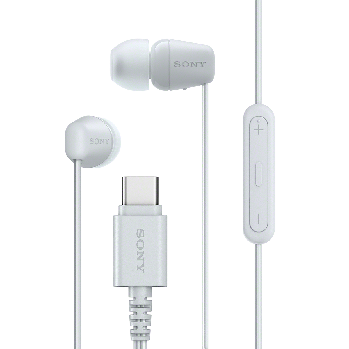 Sony IER-EX15C USB-C Wired In-Ear Earphones - White - alternate product view