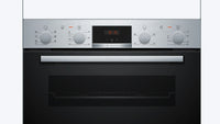 Bosch Series 4 MBA533BS3B Built-In Double Oven in Stainless Steel