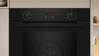 NEFF N 30 Built‑in Oven 60 x 60 cm Black | B2DCG7AK3B