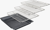 Bosch Series 6 MBA578BS7B Built-In Double Oven with Pyrolytic Cleaning in Stainless Steel
