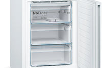 Bosch KGN392WEBG Series 4 freestanding fridge freezer in White