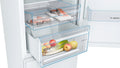 Bosch KGN392WEBG Series 4 freestanding fridge freezer in White