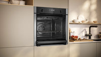 NEFF N50 B6ACH7AN7B Slide&Hide pyrolytic single oven in Stainless Steel