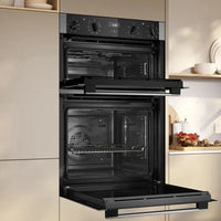 Neff N50 59.4cm Built-In Electric Double Oven – Stainless Steel | U1ACE2AN3B NEFF Oven Euronics Ireland