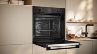 NEFF N 30 Built‑in Oven 60 x 60 cm Black | B2DCG7AK3B