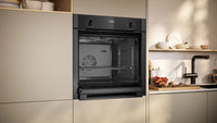 NEFF N50 Slide&Hide built-in single oven B3ACE4AG3B in Graphite-Grey