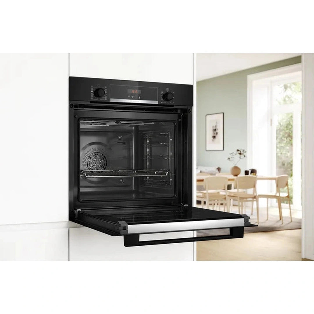 Bosch Built-in oven with added steam function 60 x 60 cm Black | HQA574BB3B Bosch Oven Euronics Ireland