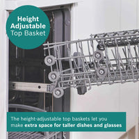 Bosch Series 2 free-standing dishwasher 60 cm Brushed steel anti-fingerprint | SMS26AI08G Bosch Dishwasher Euronics Ireland