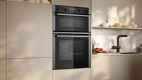 NEFF N50 U2ACH7AN7B built-in double oven in Stainless Steel