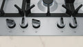 NEFF N 70 T27CIS8N0 75cm 5 burner gas hob in Stainless Steel