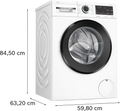 Bosch Series 6 Front‑Loading Washing Machine | WGG254F1GB