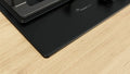Bosch PCP6A6I90 Series 6 60cm 4 burner gas hob in Black enamel