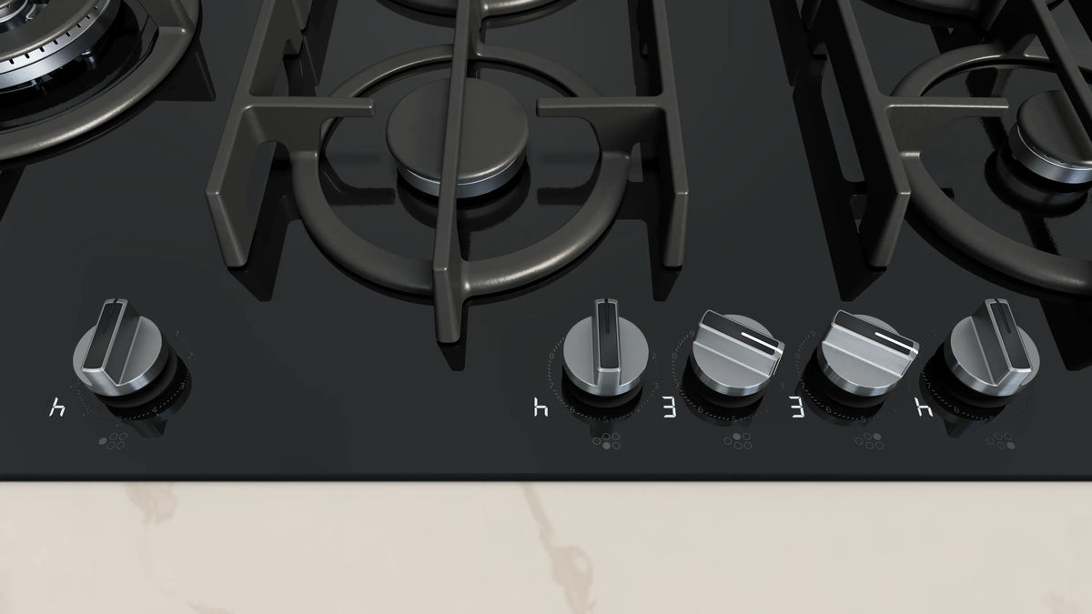 NEFF N 90 T29RHS4S0 90cm 5 burner gas hob in Black