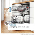 Bosch Series 2 free-standing dishwasher 60 cm Brushed steel anti-fingerprint | SMS2HVI67G Bosch Dishwasher Euronics Ireland