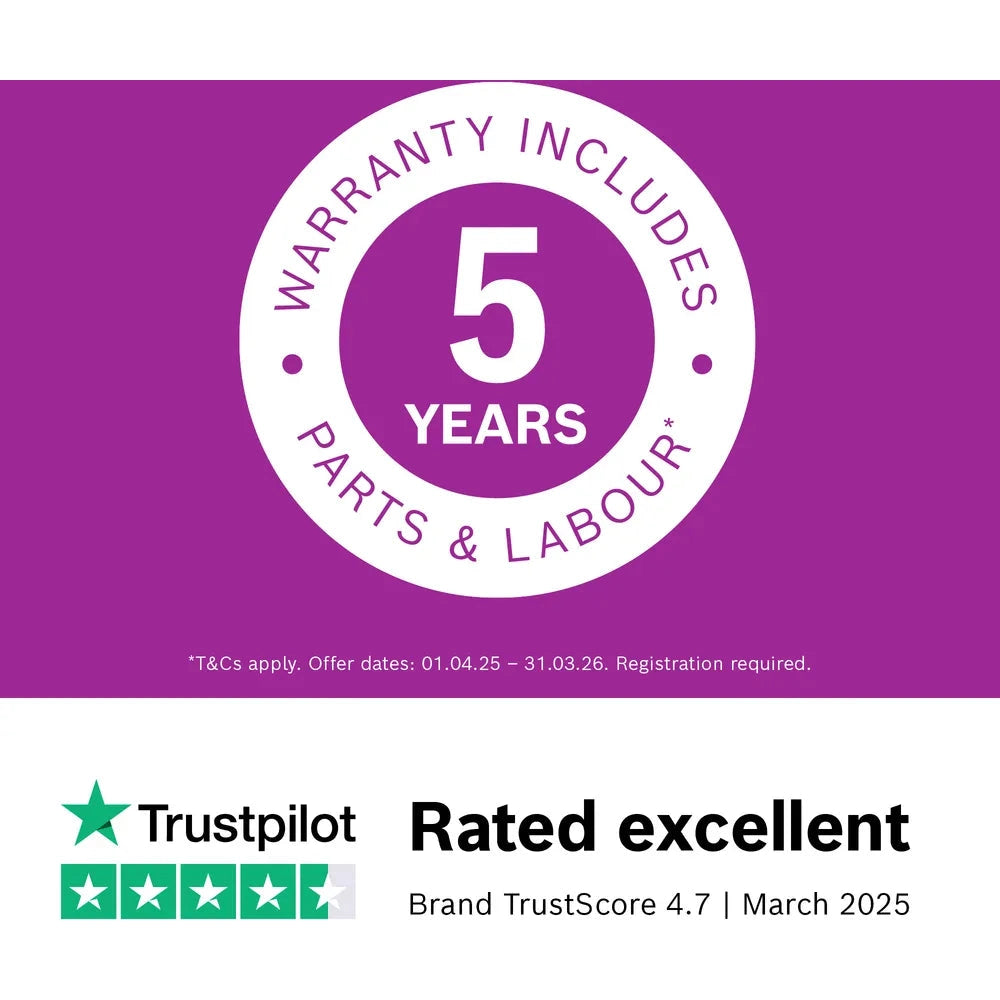 Bosch Serie 6 Freestanding Dishwasher — 14 Place Settings, PerfectDry | SMS6ZCI10G