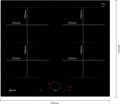 NEFF N 70 T66FHX4L0 60cm Flex Induction Hob in Black