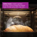 Bosch Series 8 Built-in Steam Oven with FullSteam & Air Fry – Black | HSG7364B1B