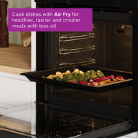 Bosch Series 8 Built-in Oven with 4D HotAir – Black | HBG7341B1B