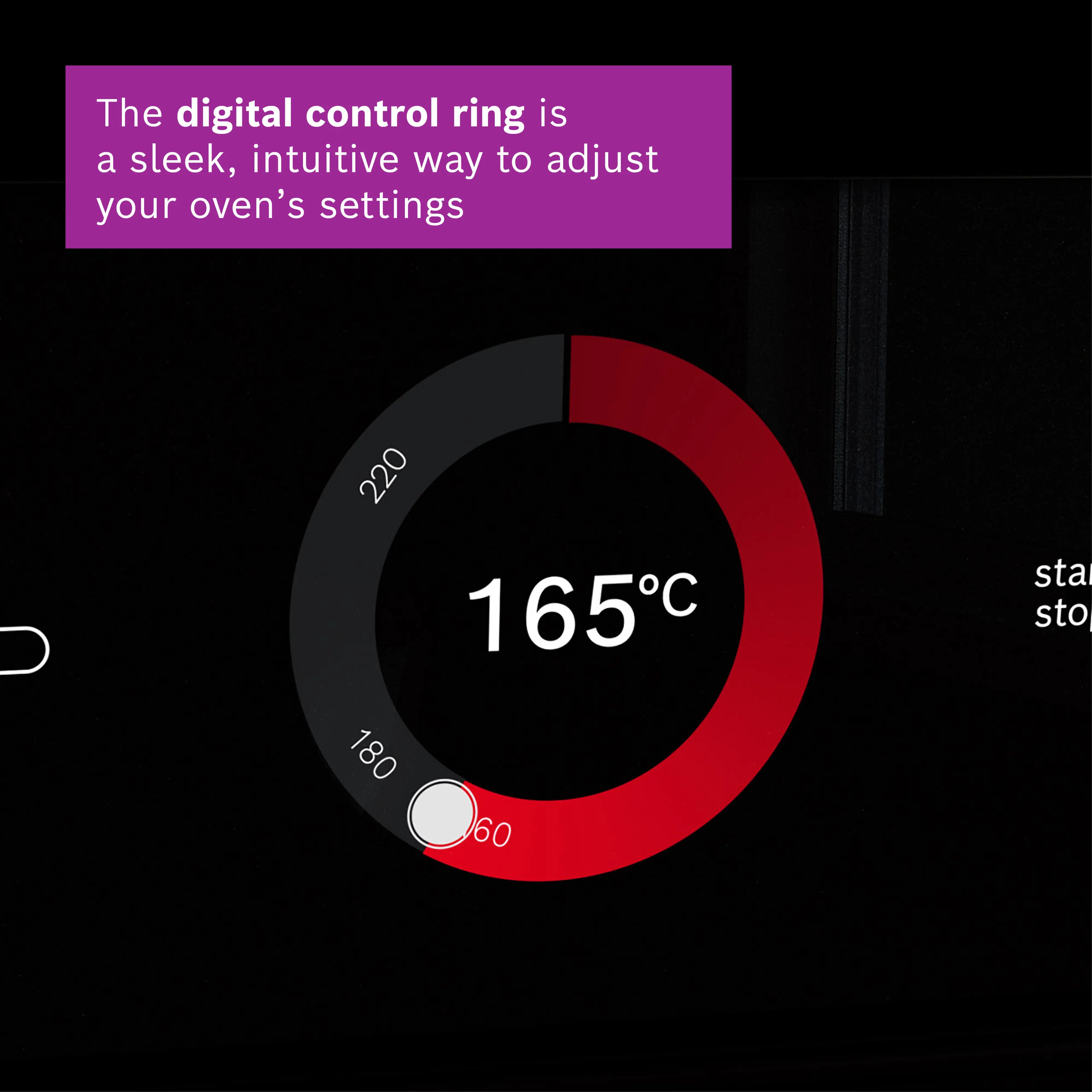 Bosch Series 8 Built-in Oven with 4D HotAir – Black | HBG7341B1B