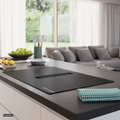 Bosch Series 6 PVQ81AH26E 80cm vented induction hob in Matt Black