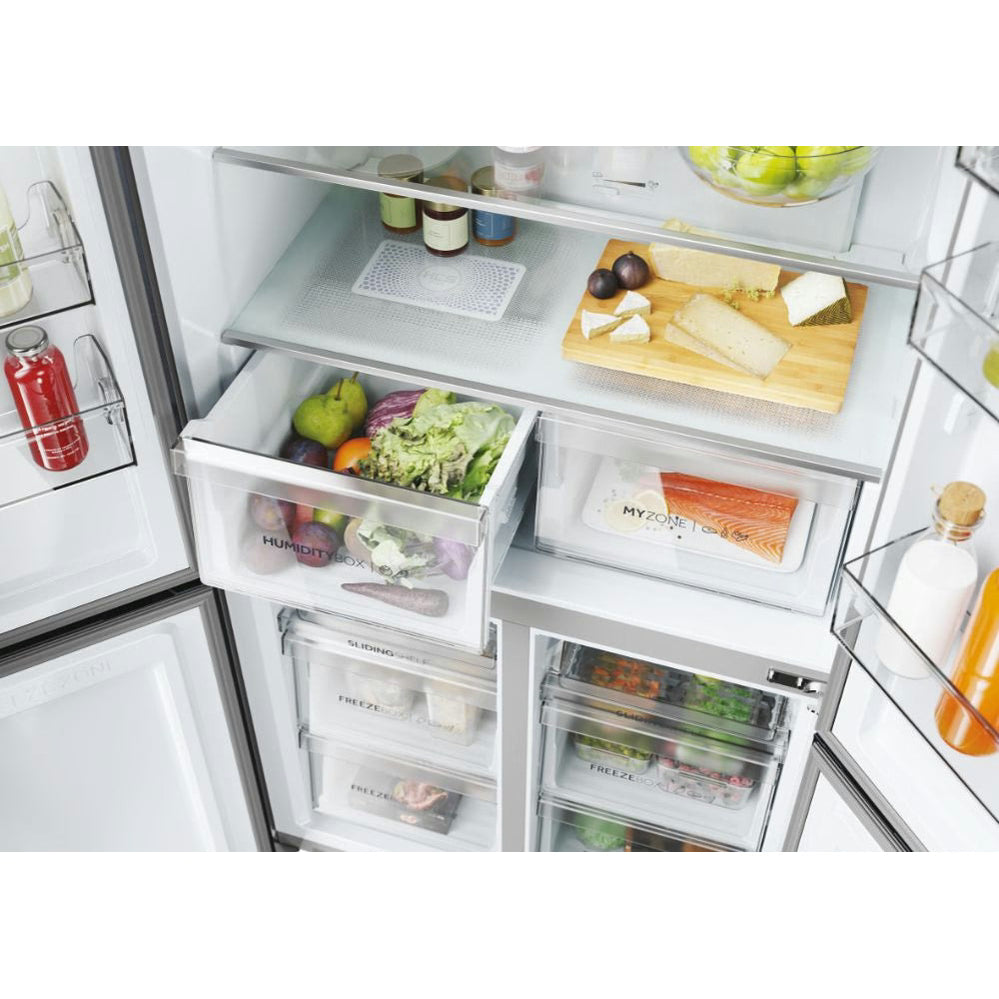Haier Cube 90 Series 5 Multi Door Fridge Freezer | HCR5919ENMB