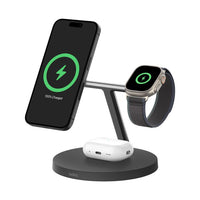 Belkin BoostCharge Pro 3-in-1 Wireless Charging Stand with Qi2 15W Black product image