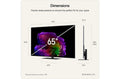 LG 65-inch 4K OLED evo AI TV | OLED65G66LS.AEI