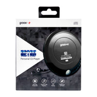 Groov-e Retro Portable CD Player Black - official product image