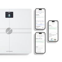 Withings Body Comp - Smart Scale with Body Composition & Visceral Fat Analysis - White | 78-WBS12-White-All-Inter