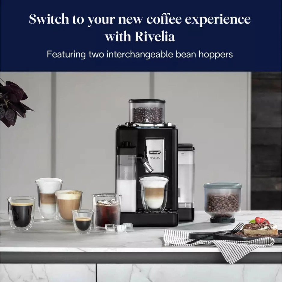 De’Longhi Rivelia Bean-to-Cup Coffee Machine | EXAM440.55.B