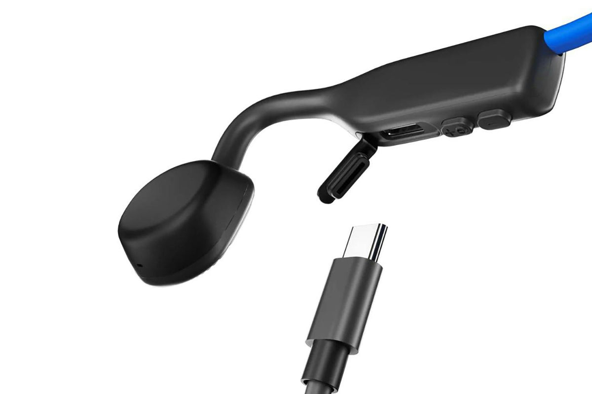 Shokz OpeMove Blue Bone Conduction Sports Headphones – view 4