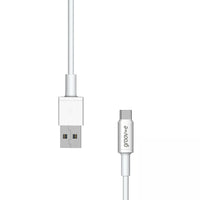 Groov-e USB-C to USB-A Charging Cable 1m White - official product image