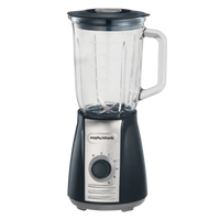 Morphy Richards Total Control Blender 600W 1.5L Black & Silver product image