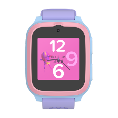myFirst Fone S3 - 4G Kids Smart Watch with 1.4" Round AMOLED & GPS - Cotton Candy | 256-KW1401SE-CC01